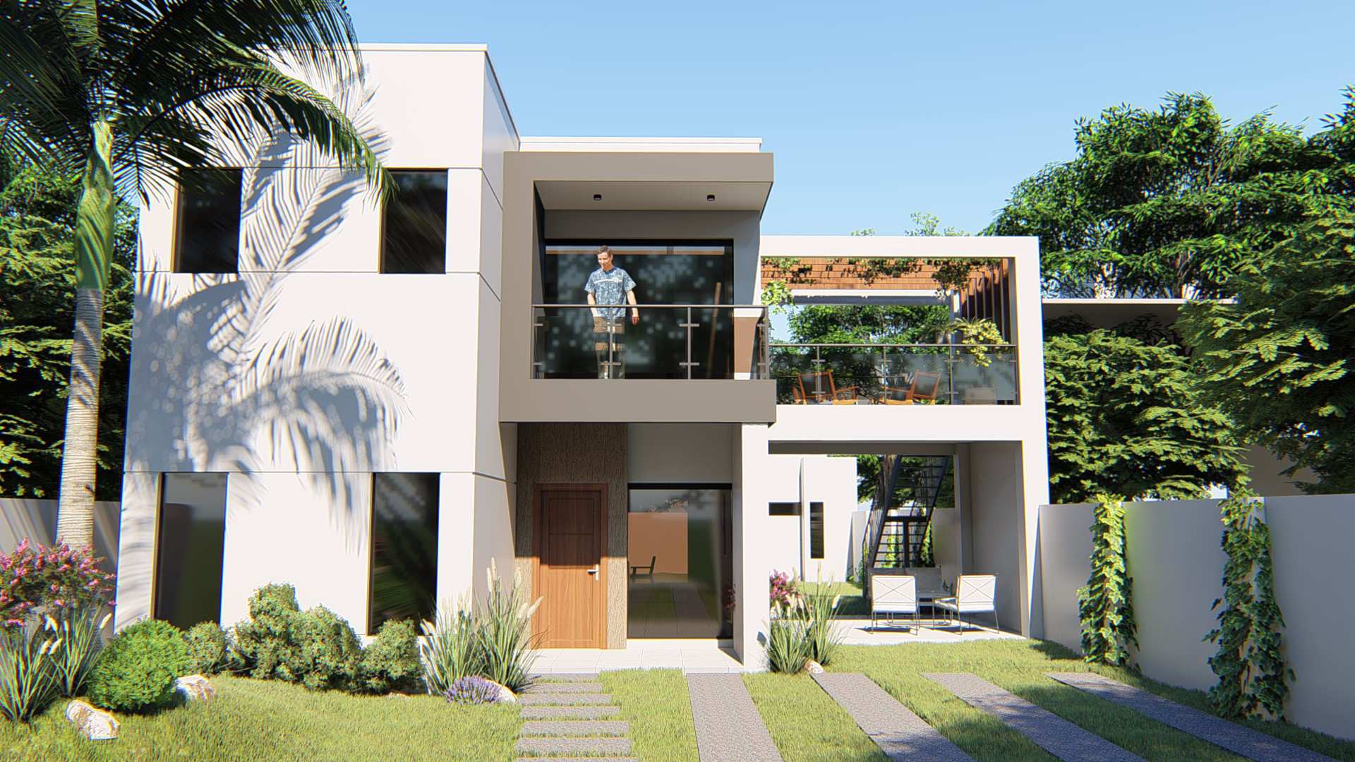 Construcción de Residencia , 2 Dormitorios, 1 Baño, REF. 750
